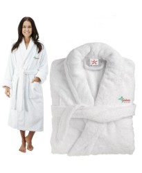 Deluxe Terry cotton with Bachelorette Cocktail CUSTOM TEXT Embroidery bathrobe Deluxe Terry cotton with Bachelorette Cocktail CUSTOM TEXT Embroidery bathrobe